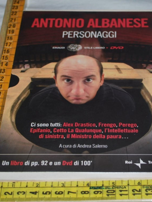 Albanese Antonio - Personaggi - Einaudi SL con DVD