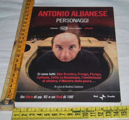 Albanese Antonio - Personaggi - Einaudi SL con DVD