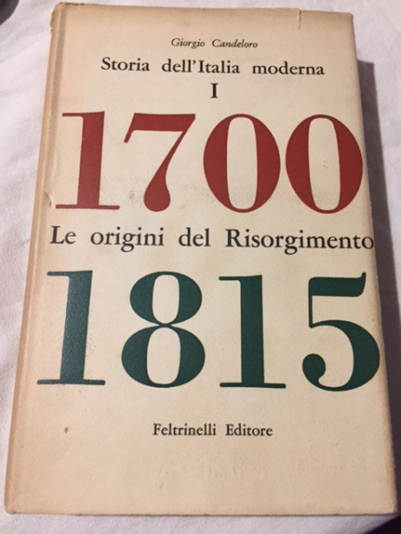 Candeloro - Storia dell'Italia moderna vol I - Feltrinelli