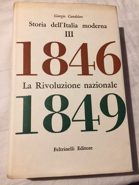 Candeloro - Storia dell'Italia moderna vol III - Feltrinelli