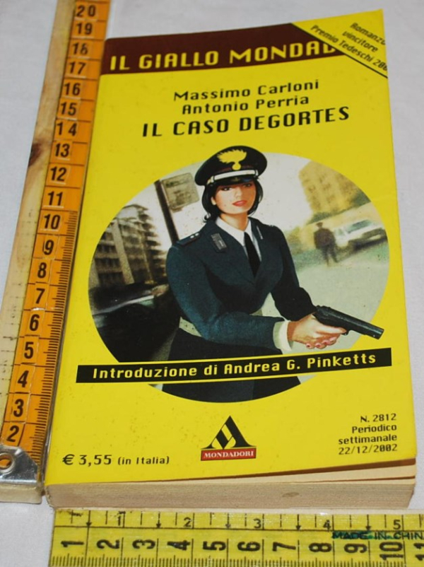 Carloni Perria - Il caso Degortes - Il Giallo Mondadori