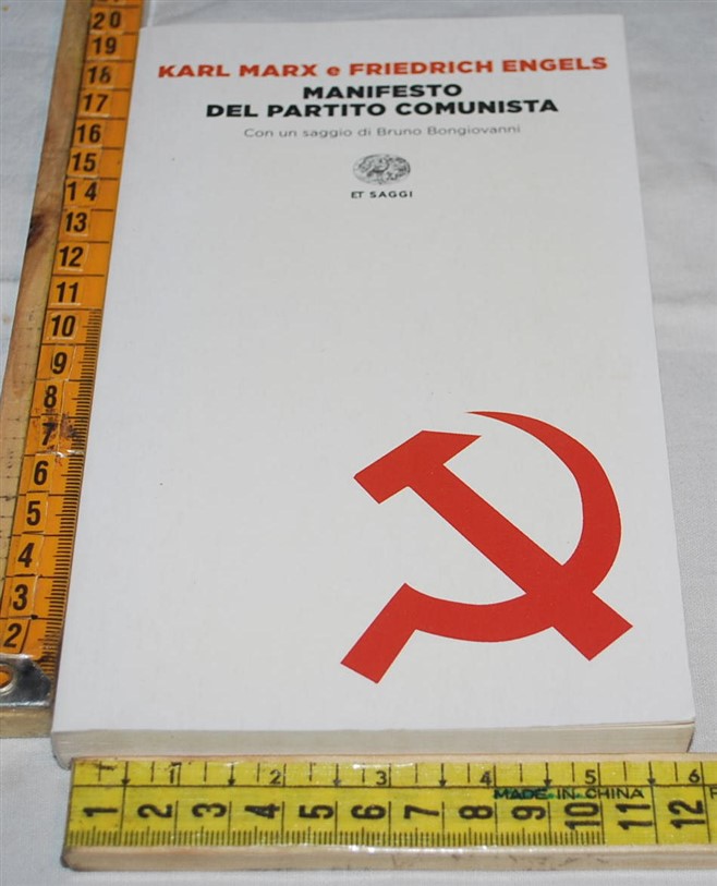 Marx Karl Engels Friedrich - Manifesto del partito comunista - ET Saggi  Einaudi » La Bancarella di Zia Sam