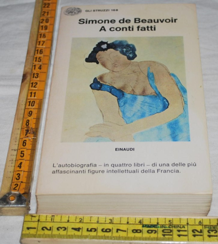 Beauvoir Simone de - A conti - Einaudi Gli struzzi