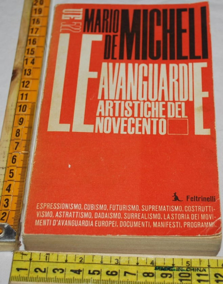 De Micheli Mauro - Le avanguardie artistiche del Novecento - UE