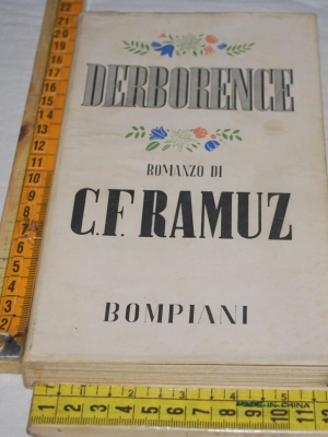 Ramuz C. F. - Derborence derbo rence - Bompiani