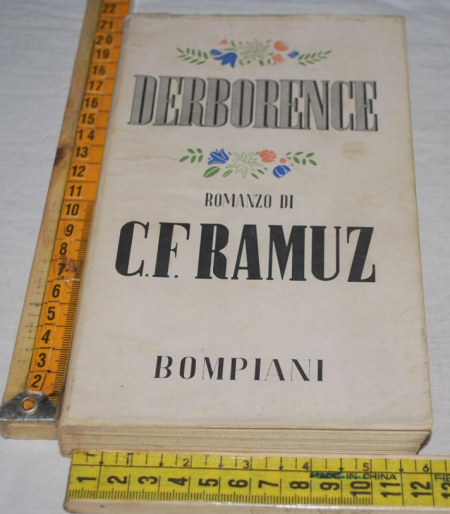 Ramuz C. F. - Derborence derbo rence - Bompiani
