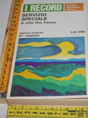 Dos Passos John - Servizio speciale - I record Mondadori