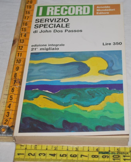 Dos Passos John - Servizio speciale - I record Mondadori
