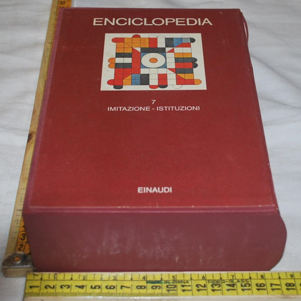 Enciclopedia Einaudi vol 7 VII - Imitazione Istituzioni