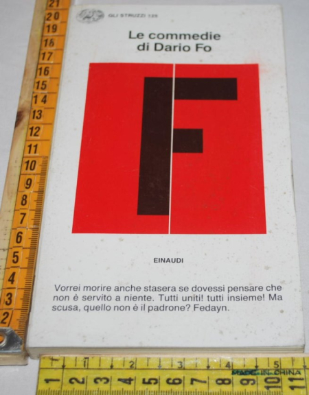 Le commedie di Dario Fo vol 4 - Einaudi Gli struzzi
