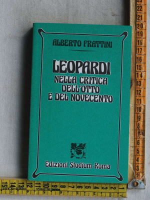 Frattini Alberto - Leopardi - Edizioni Studium