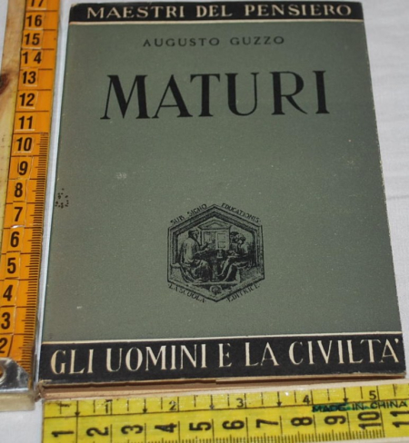 Guzzo Augusto - Maturi - Editrice La Scuola