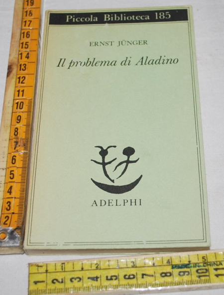Junger Ernst - Il problema di Aladino - PB Adelphi