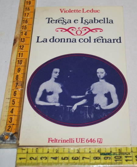 Leduv Violette - Teresa e Isabella La donna col renard - UE Feltrinelli