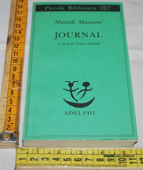 Manzoni Matilde - Journal - PB Adelphi