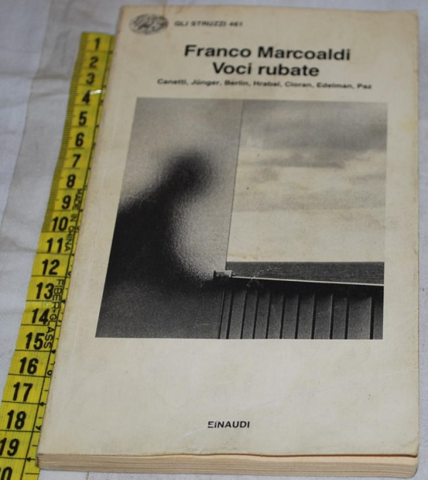 Marcoaldi Franco - Voci rubate - Einaudi