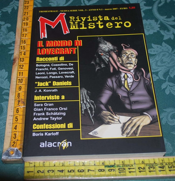 M la rivista del mistero - Alacran - Anno 8 N. 1 Lovecraft