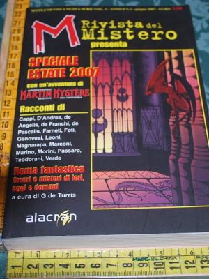 M la rivista del mistero - Alacran - Anno 8 N. 8 Martin Mystère