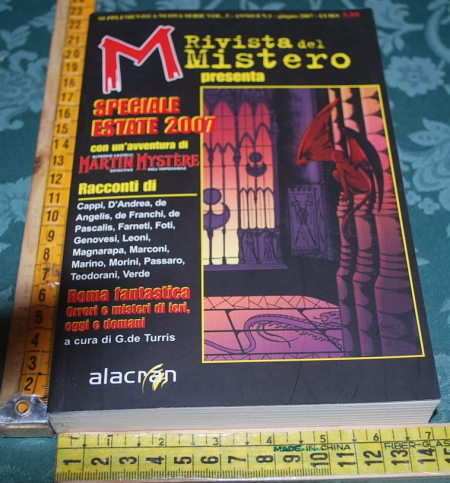 M la rivista del mistero - Alacran - Anno 8 N. 8 Martin Mystère