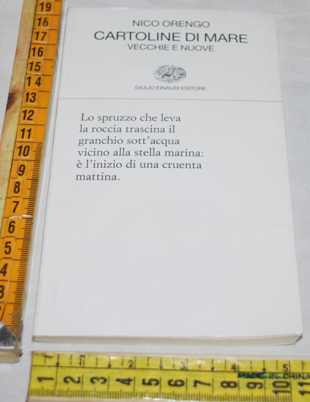 Orengo Nico - Cartoline di mare - Einaudi poesia 281