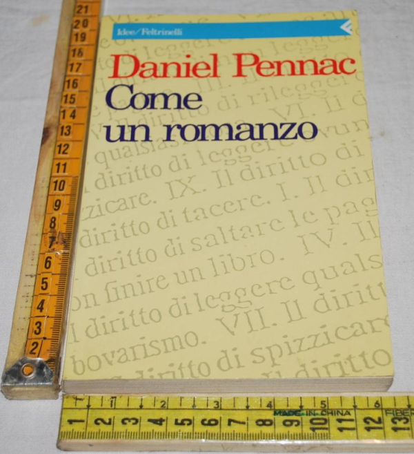 Pennac Daniel - Come un romanzo - Feltrinelli Idee