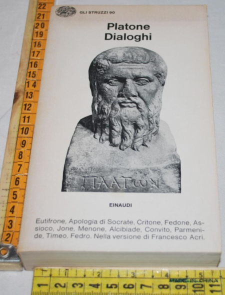 Platone - Dialoghi - Einaudi Gli Struzzi