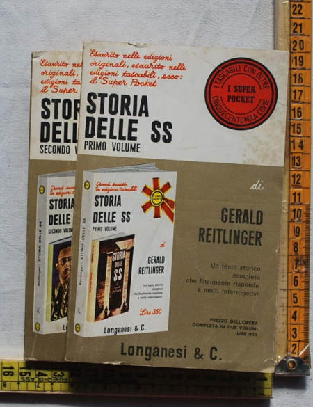 Reitlinger Gerald - Storia delle SS - Longanesi pocket 2 volumi