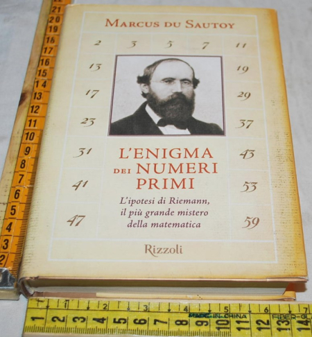 Sautoy Marcus du - L'enigma dei numeri primi - Rizzoli