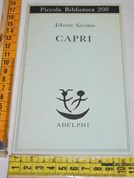 Savinio Alberto - Capri - PB Adelphi
