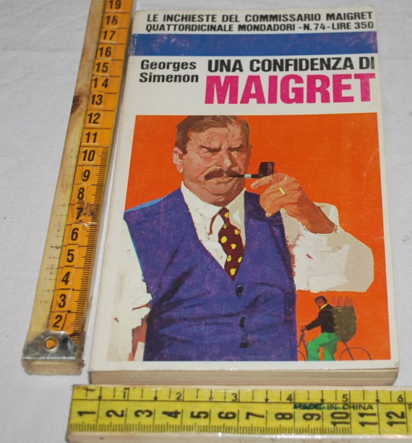 Simenon Georges - Una confidenza di Maigret - Mondadori 74