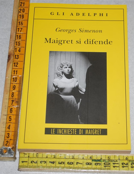 Simenon Georges - Maigret si difende - Gli Adelphi