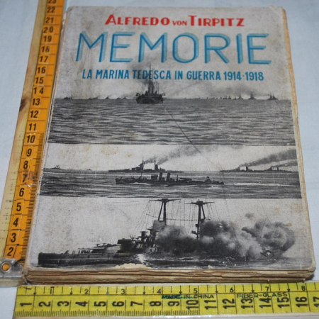 Von Tirpitz Alfredo - Memorie - Marangoni